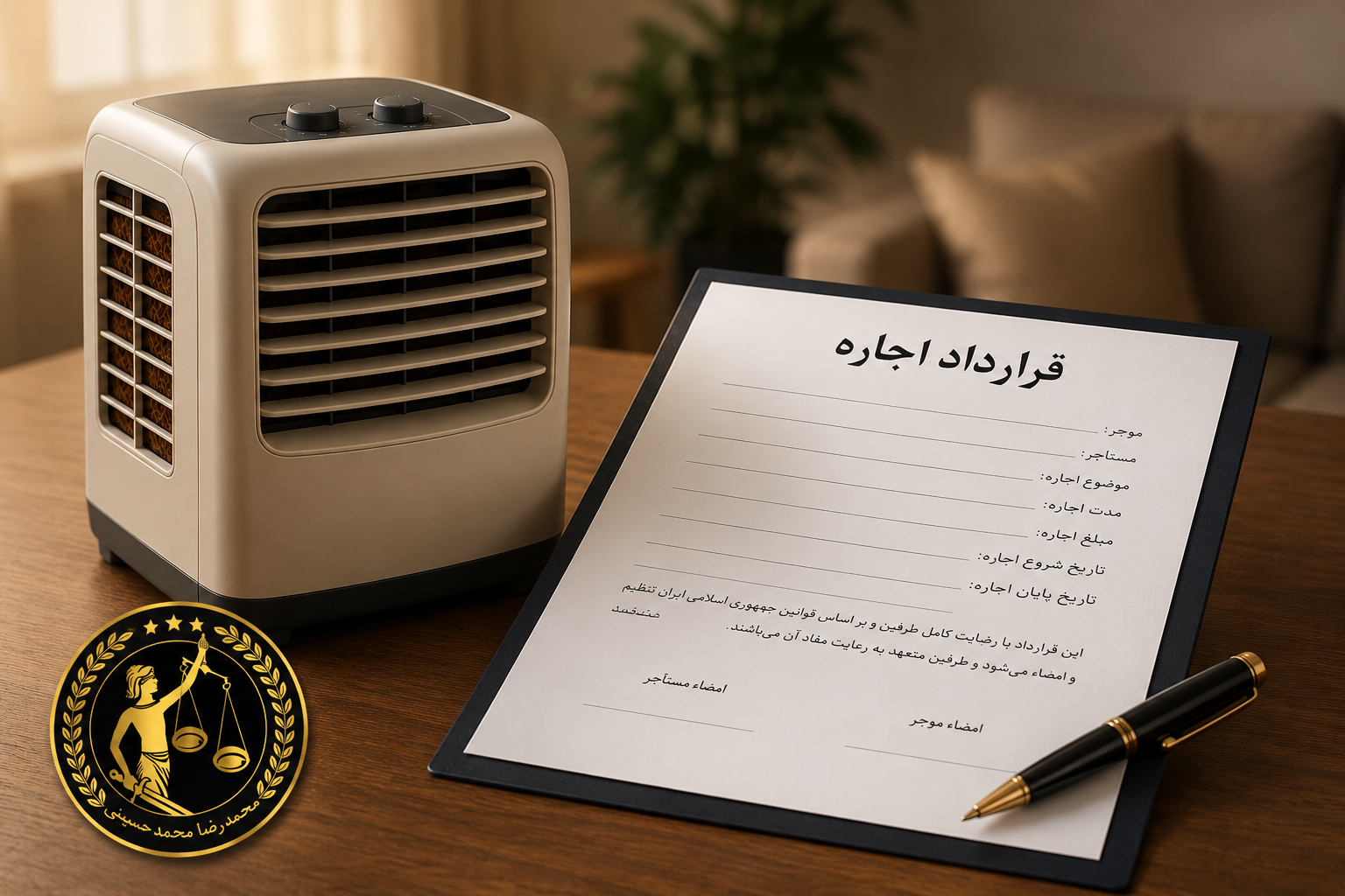 تعمیر کولر با صاحبخانه است یا مستاجر ؟ در چه مواردی موجر باید کولر را تعمیر کند ؟ در چه مواردی مستاجر باید کولر را تعمیر کند ؟ قانون موجر و مستاجر محمدرضا محمدحسینی وکیل پایه یک دادگستری